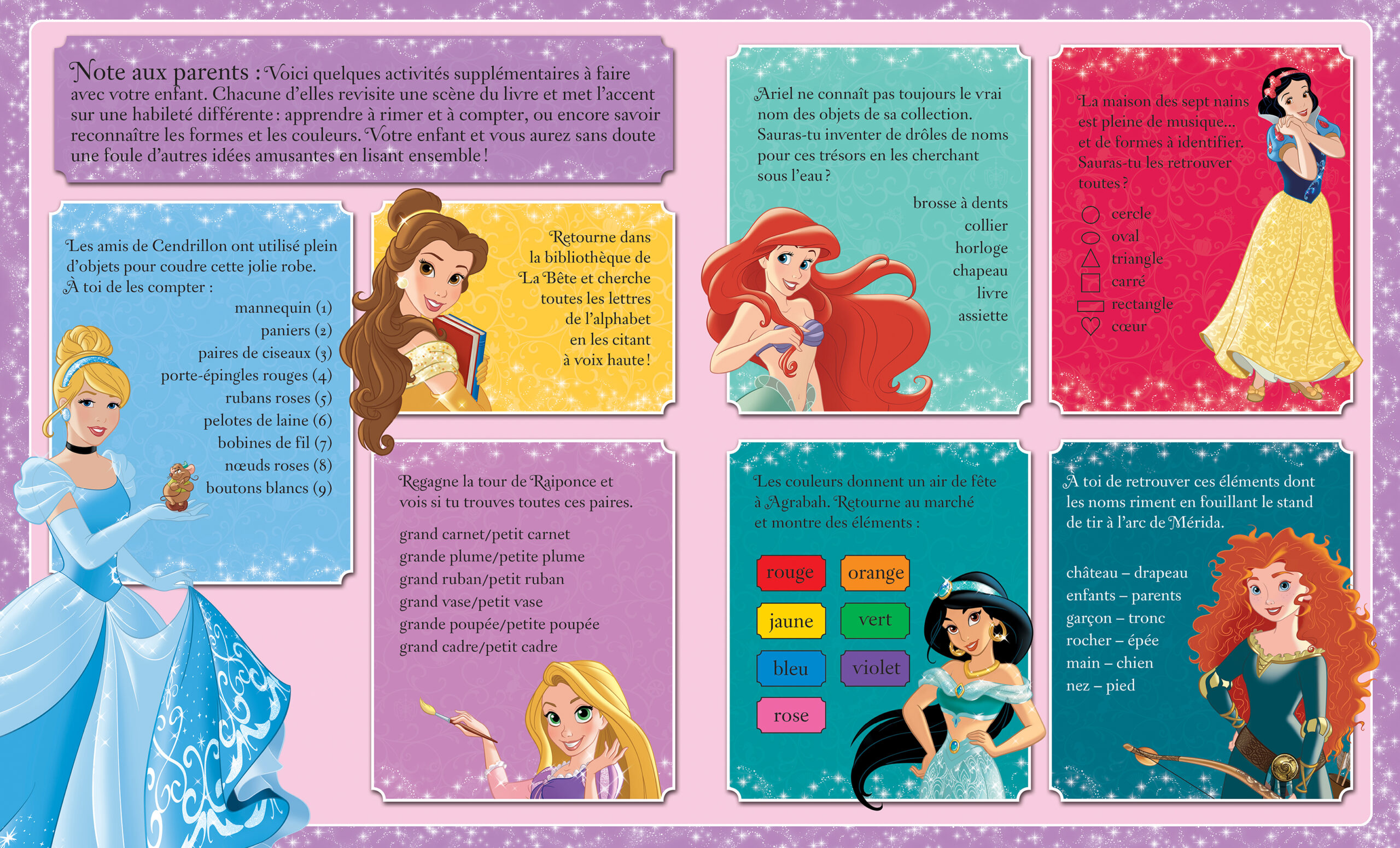 Mon mini cherche et trouve : Disney Princesses - Groupe Modus