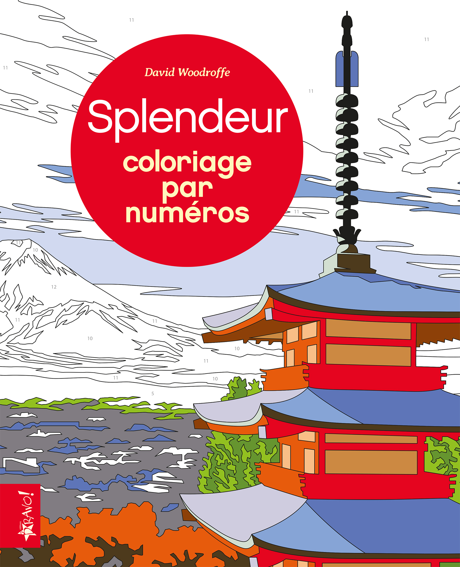 Calme : coloriage par numéro Par David Woodroffe, Loisirs, Coloriage  anti-stress Adultes