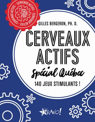 Cerveaux actifs - Spécial Québec, couverture