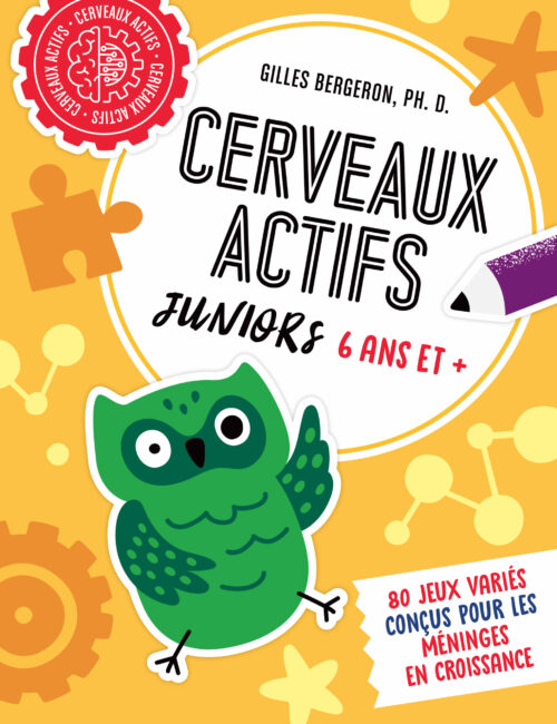 Cerveaux actifs - Juniors 6 ans et +, couverture