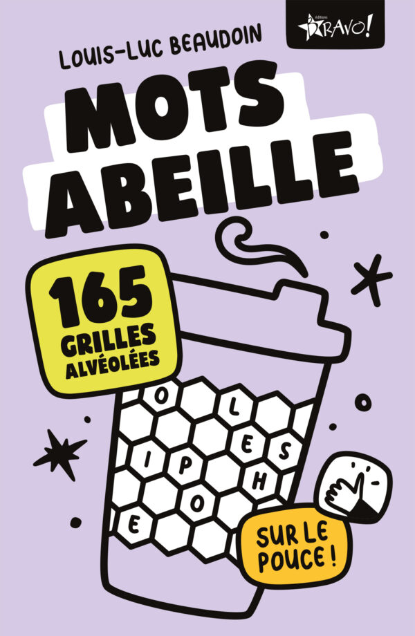 Mots abeille sur le pouce
