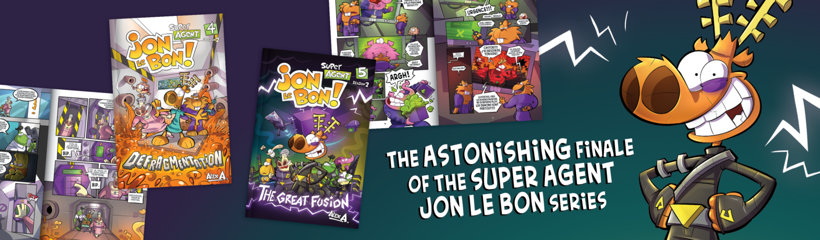    Super Agent Jon Le Bon! Season 2, Volume 5 – The Great Fusion