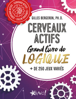 Cerveaux actifs - Grand livre de logique, couverture