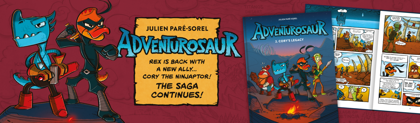 Adventurosaur, Volume 2 – Cory’s Legacy