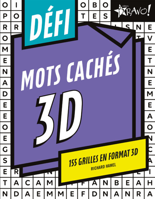 Défi - Mots cachés 3D, couverture