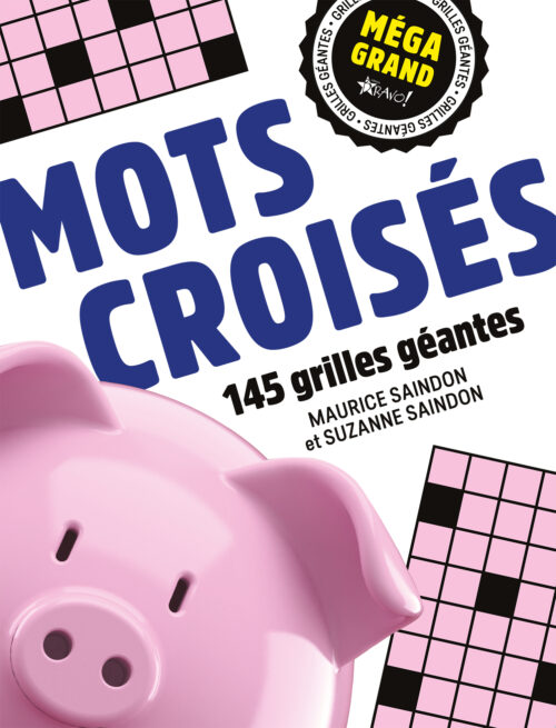 Méga grand - Mots croisés, couverture