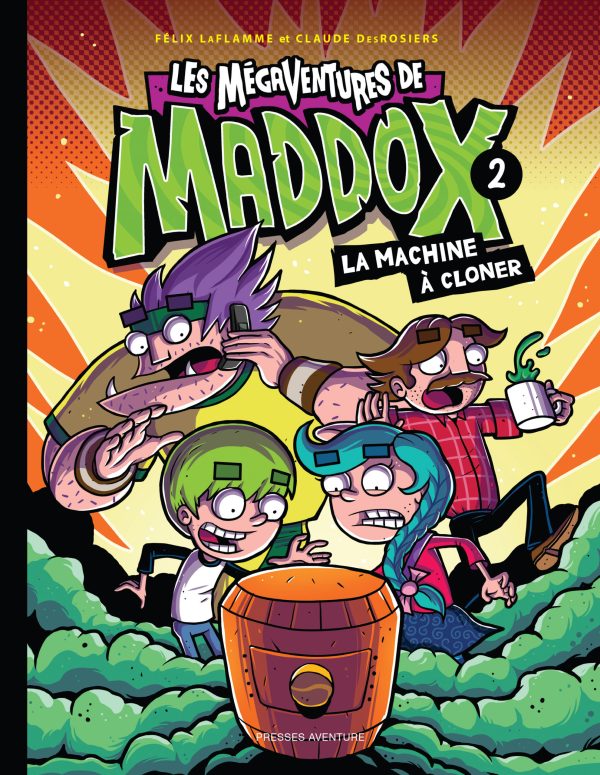 Les mégaventures de Maddox, tome 2 - La machine à cloner
