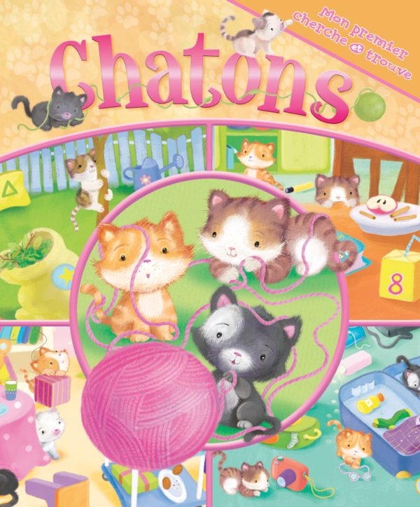 Mon premier cherche et trouve : Chatons