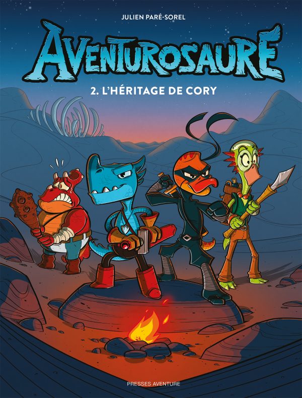 Aventurosaure, tome 2 - L'héritage de Cory