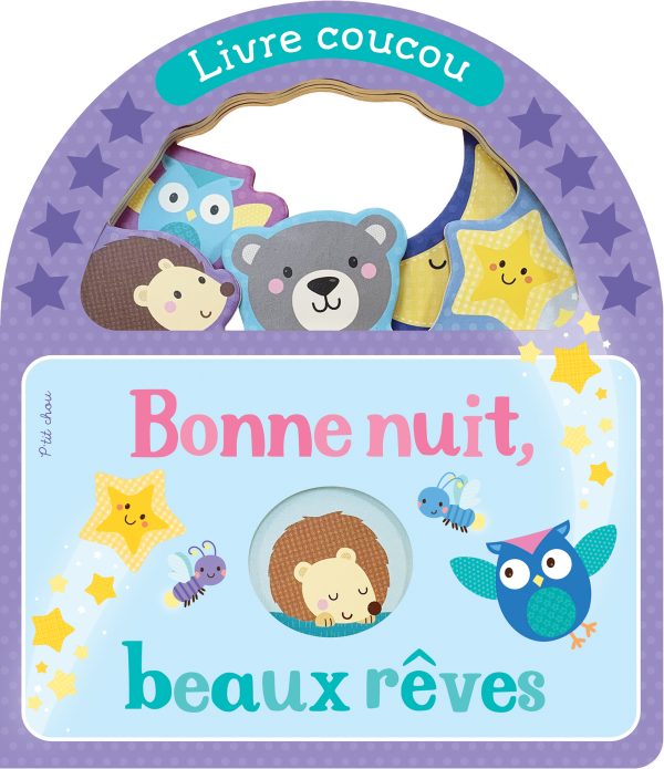 Livre coucou: Bonne nuit, beaux rêves