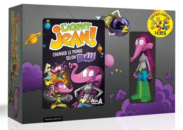 L’Agent Jean - Changer le monde selon Bulle (coffret livre et figurine)