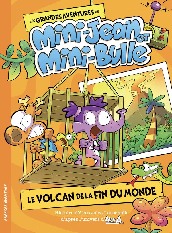 Les grandes aventures de Mini-Jean et Mini-Bulle - Le volcan de la fin du monde