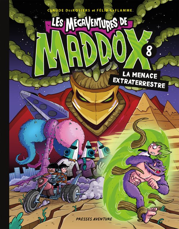 Les Mégaventures de Maddox, tome 8 - La menace extraterrestre