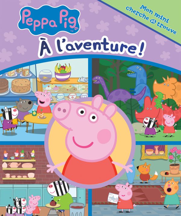 Mon mini cherche et trouve, Peppa Pig : À l'aventure!