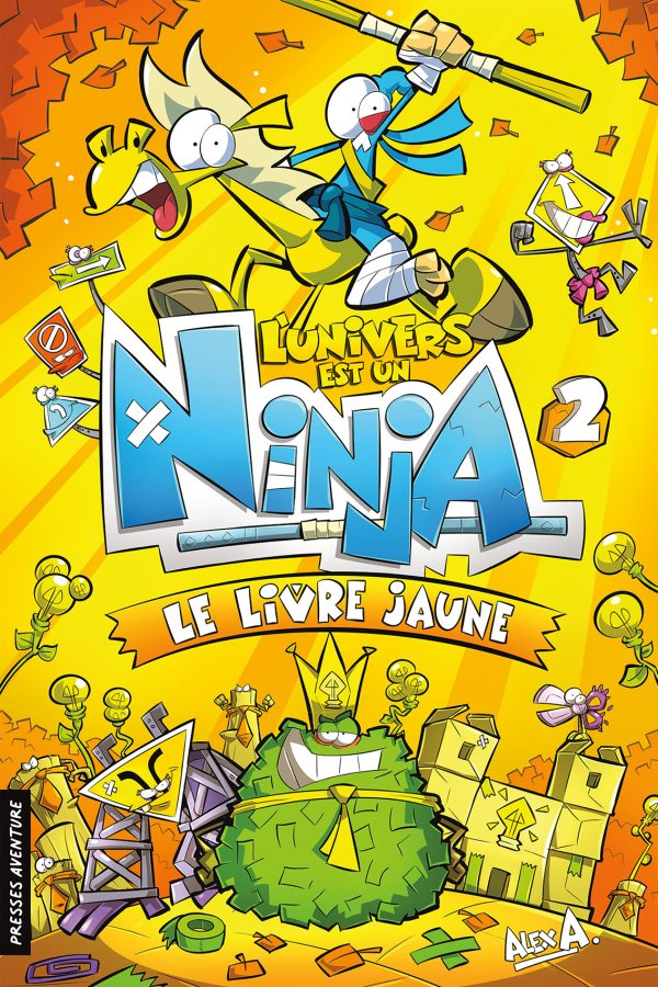L'Univers est un Ninja, tome 2 – Le livre jaune