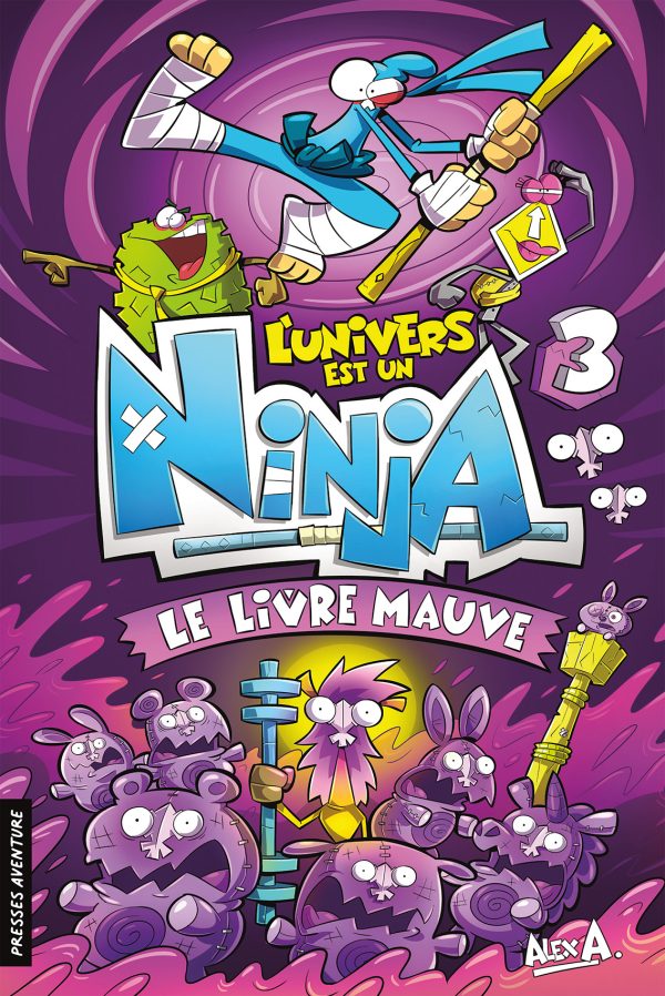 L'Univers est un Ninja, tome 3 – Le livre mauve