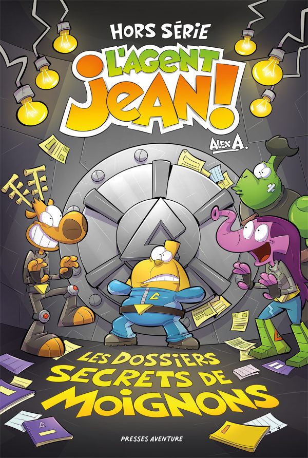 L'Agent Jean – Les dossiers secrets de Moignons (grand format / couverture rigide)