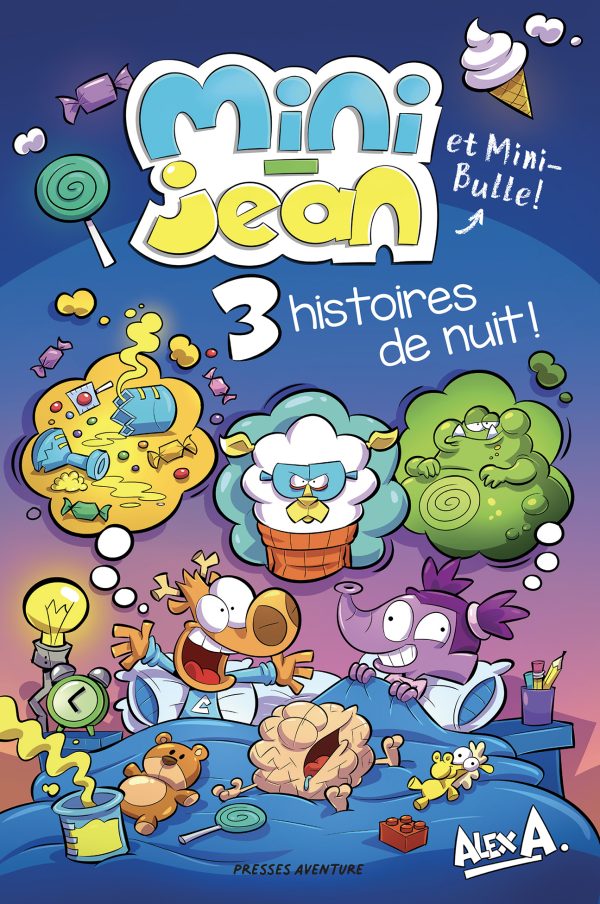 Les histoires de Mini-Jean et Mini-Bulle – 3 histoires de nuit!