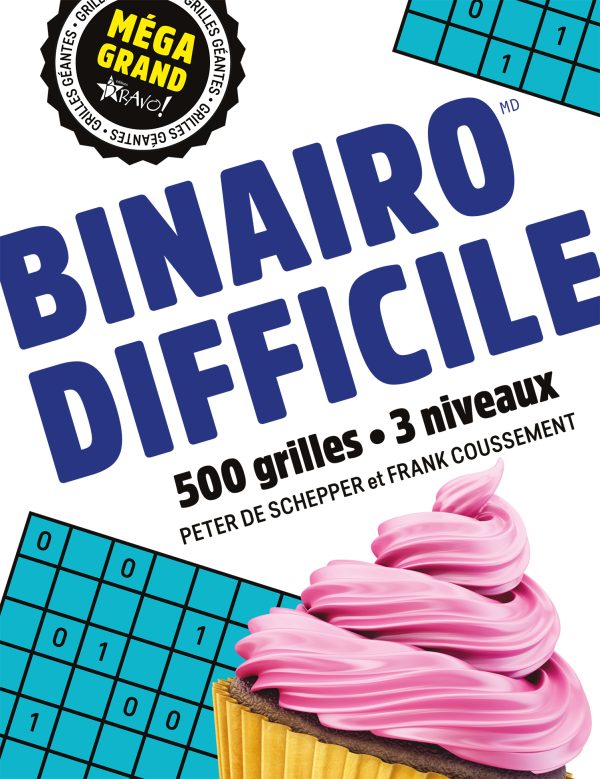 Méga grand - Binairo difficile