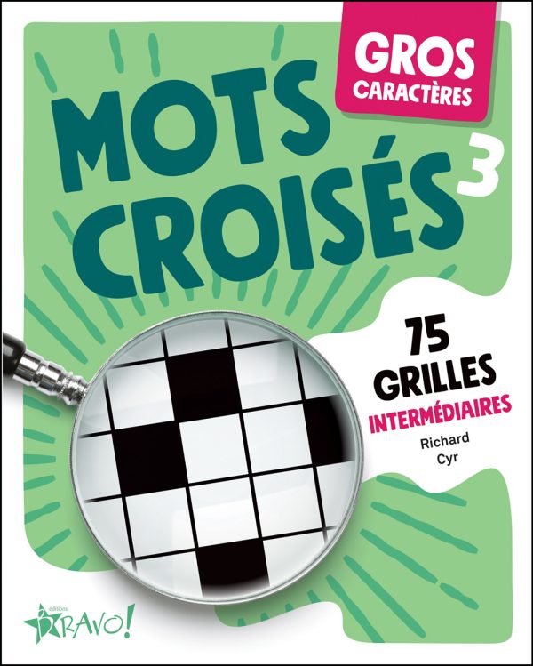 Gros caractères - Mots croisés 3