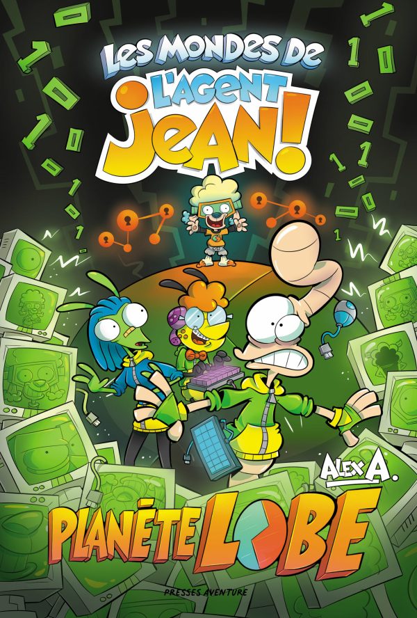 Les mondes de L’Agent Jean! – Planète Lobe (grand format/couverture rigide)