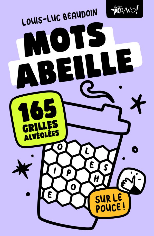 Mots abeille sur le pouce