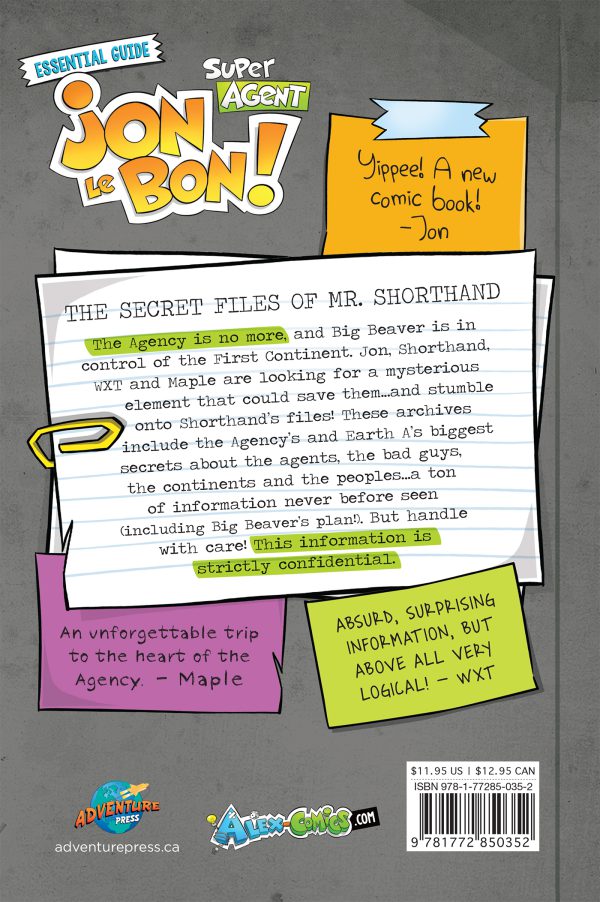 Super Agent Jon Le Bon! The Secret Files of Mr. Shorthand – Image 4