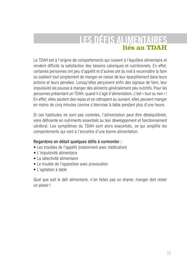Savoir quoi manger - TDAH – Image 5