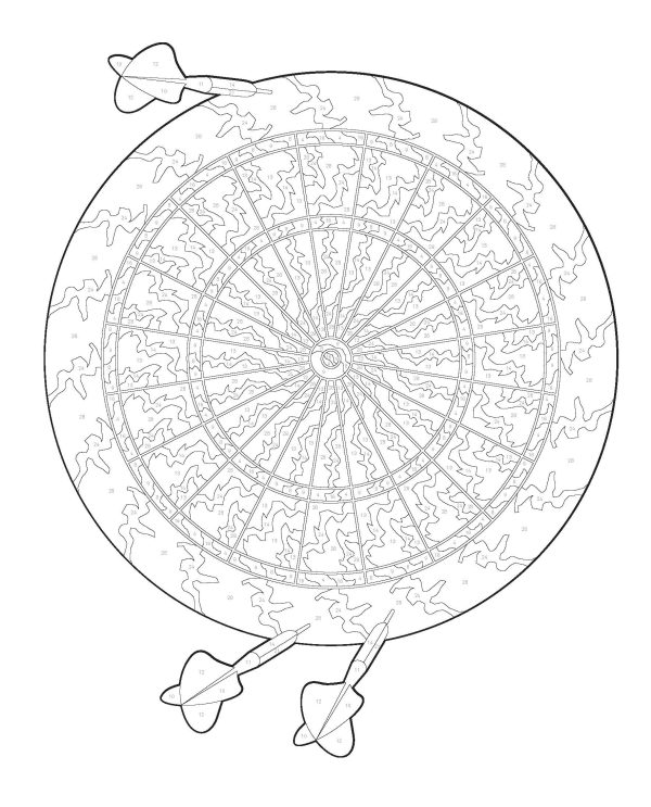 Coloriage par numéros – Mandala – Image 3