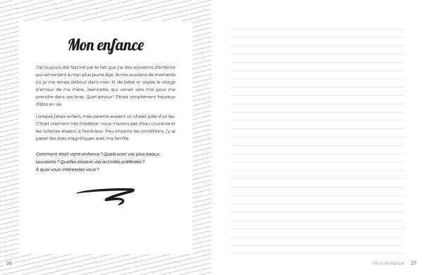 Ma vie : Cahier d'écriture guidée – Image 2