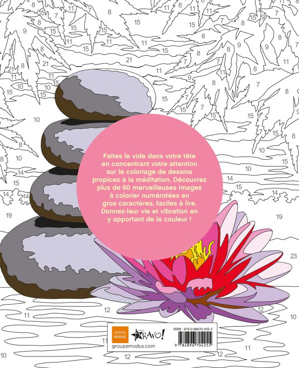 Coloriage par numéros – Méditation – Image 3