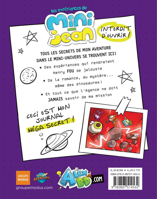 Les expériences de Mini-Jean : Le journal méga secret de Mini-Jean 2 – Image 4