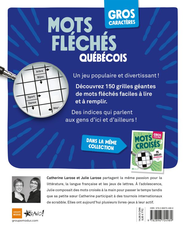 Gros caractères - Mots fléchés québécois – Image 3