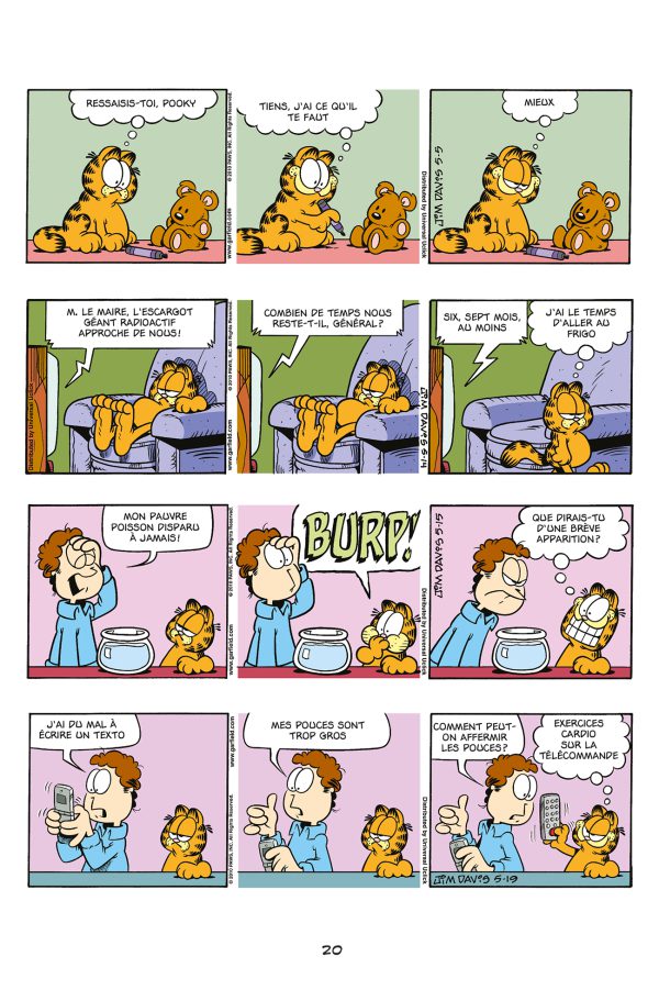 Garfield BD thématique – Rentrée rusée – Image 2