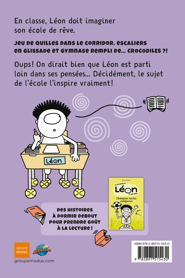La vie rêvée de Léon et ses amis! – La folle école! – Image 3