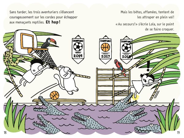 La vie rêvée de Léon et ses amis! – La folle école! – Image 2