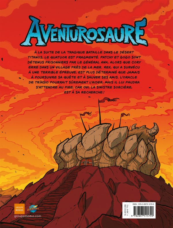 Aventurosaure, tome 3 - L'oracle de Trïasio - Image 4