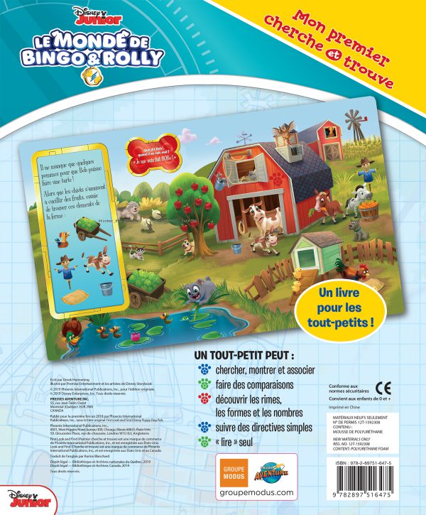 Mon premier cherche et trouve – Le monde de Bingo et Rolly – Image 3