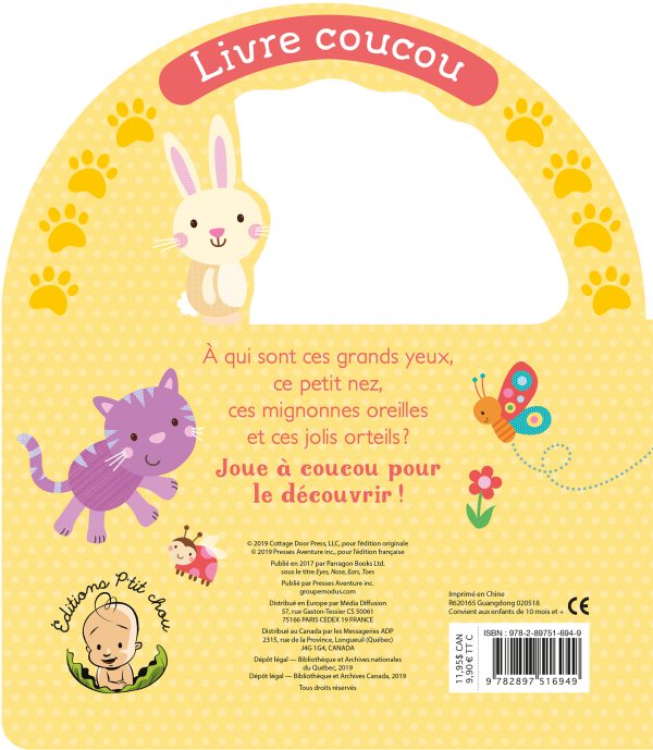 Livre-coucou: Yeux, nez, bouche, oreilles – Image 3