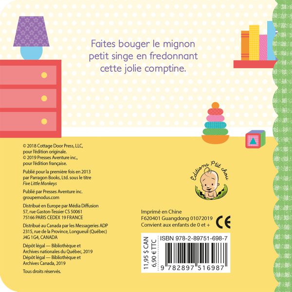 Cinq petits singes – Image 3