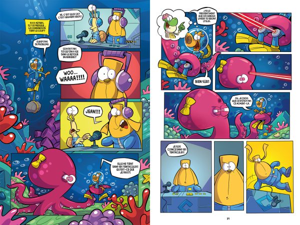L’Agent Jean!, saison 1, tome 3 – Opération Moignons (grand format / couverture rigide) – Image 3