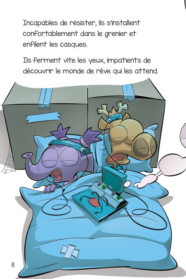 Les histoires de Mini-Jean et Mini-Bulle : Mauvais rêve – Image 2
