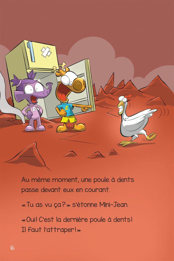 Les histoires de Mini-Jean et Mini-Bulle : Quand les poules avaient des dents – Image 3