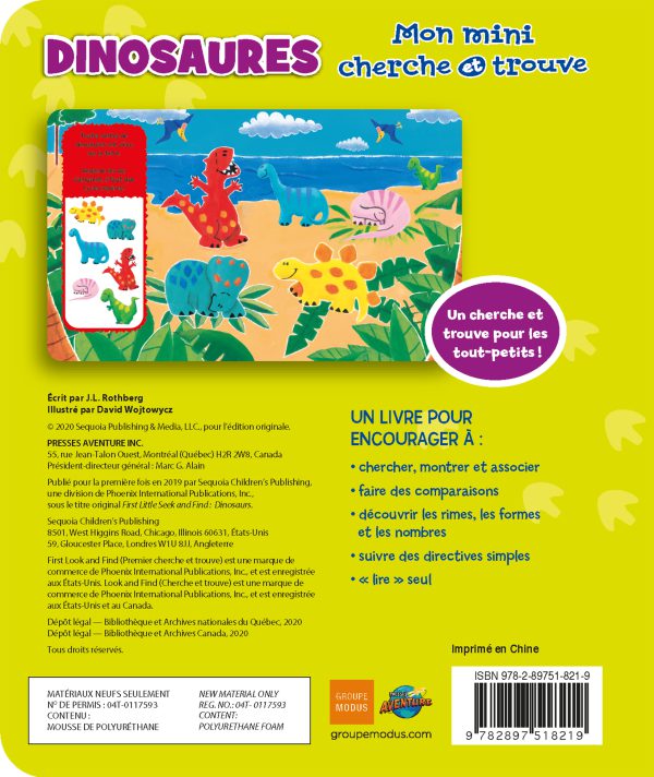 Mon mini cherche et trouve : Dinosaures – Image 2