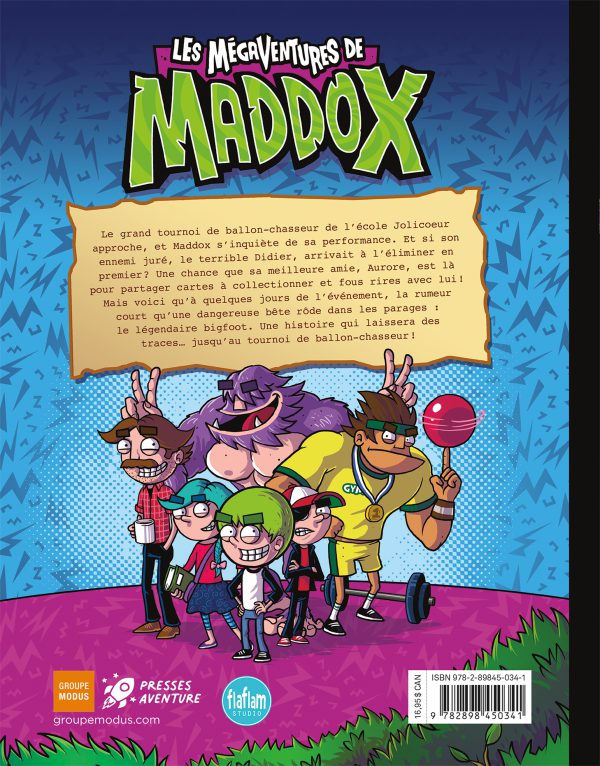 Les Mégaventures de Maddox, tome 1 – Alerte bigfoot - Image 3