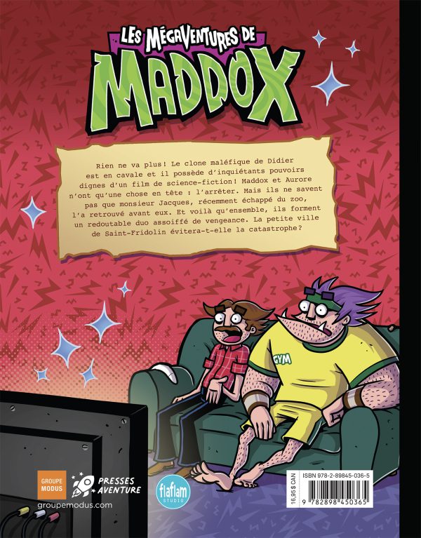 Les mégaventures de Maddox, tome 5 - Le clone et la bête – Image 4