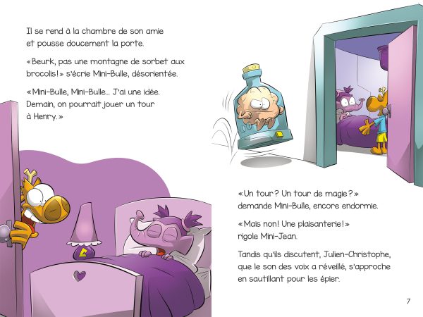 Les histoires de Mini-Jean et Mini-Bulle – Un drôle de tour – Image 2