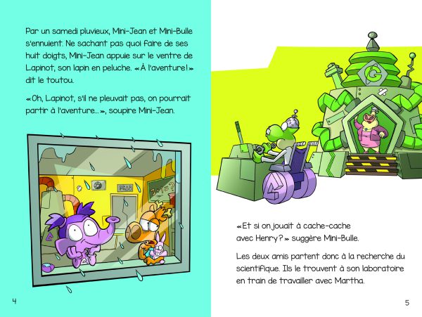 Les histoires de Mini-Jean et Mini-Bulle – Oups, on a cloné Martha – Image 2