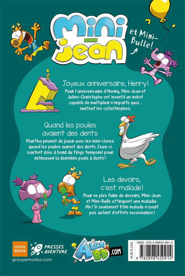 Les histoires de Mini-Jean et Mini-Bulle – 3 histoires rocambolesques! – Image 4
