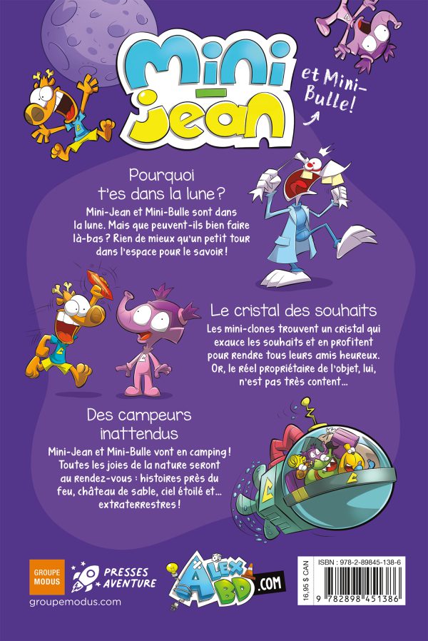 Les histoires de Mini-Jean et Mini-Bulle – 3 histoires intergalactiques – Image 3